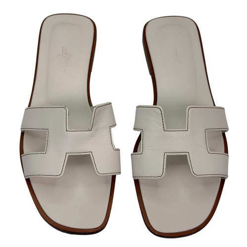 Sandalo hermes bianco - sandalo,