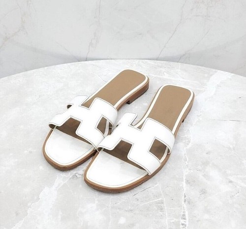 Ciabatta sandalo hermes bianco - ciabatta,
