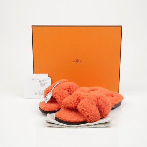 Hermes oran shearling - hermes,