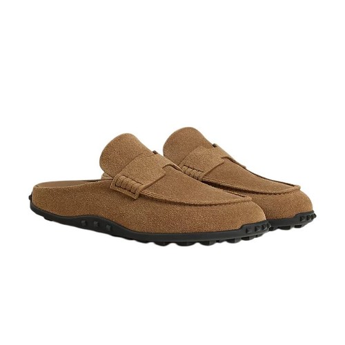 Hermes mix mule scamosciato - hermes,