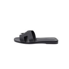 Hermes ORAN Noir sandali