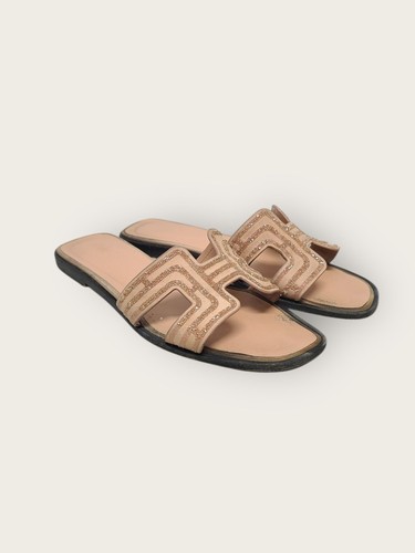 Hermes ciabatta sandalo beige - ciabatta,
